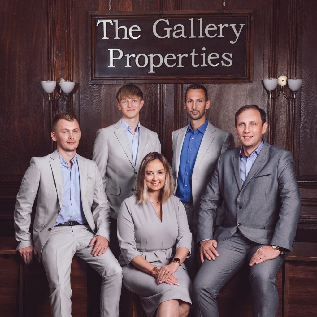 The Gallery Properties team at our office in Evesham